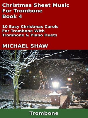 cover image of Christmas Sheet Music For Trombone